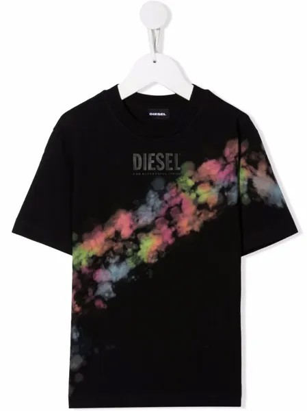 Diesel Kids футболка с логотипом
