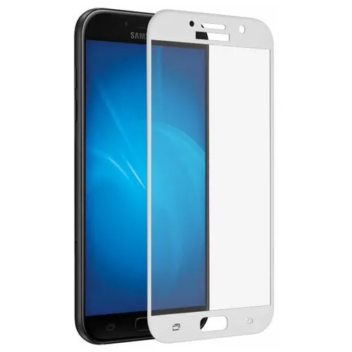 Защитное стекло 5D SG для Samsung Galaxy A7 2017 белое