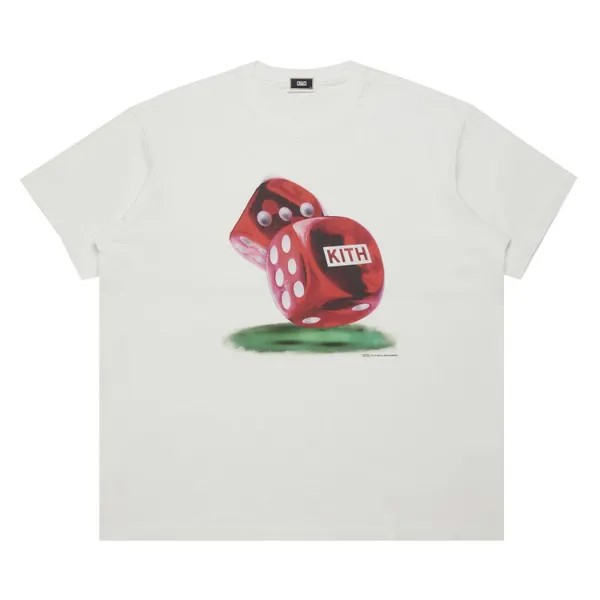 Футболка Kith High Stakes Vintage Tee, белый