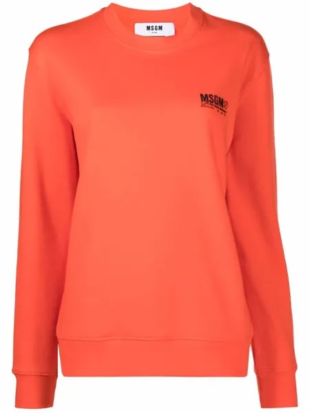 MSGM толстовка с логотипом