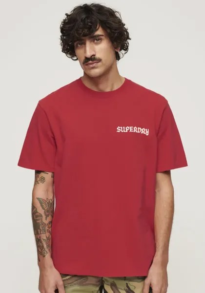 Рубашка с принтом Superdry 