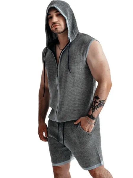 Костюм мужской Andrey Nietto AN01 серый XL-XXL
