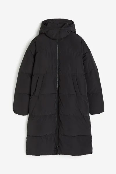 Куртка H&M Long, черный