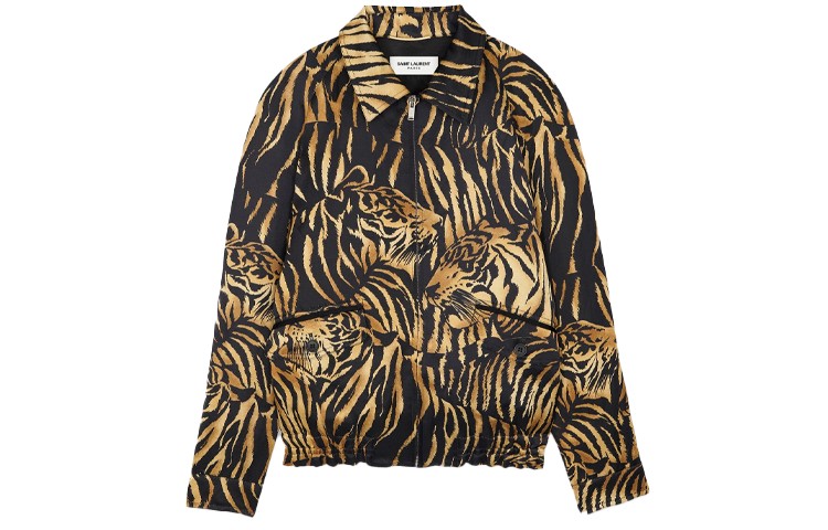 SAINT LAURENT Мужская куртка, цвет Black