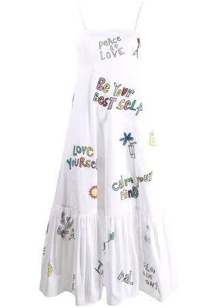 Mira Mikati платье с принтом