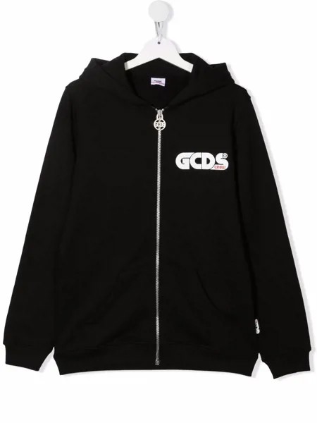 Gcds Kids худи на молнии с логотипом