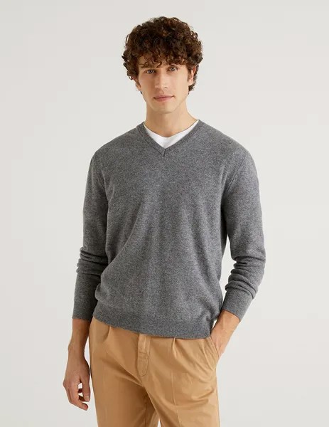 Пуловер мужской United Colors of Benetton 21A_1002U4407 серый M