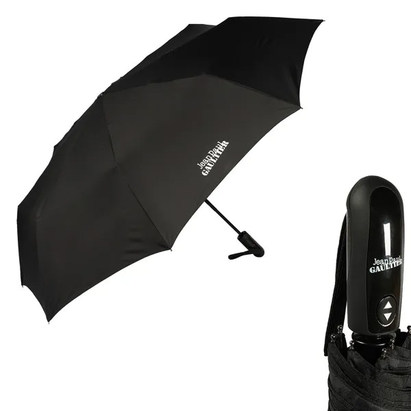 Зонт складной мужской автоматический Jean Paul Gaultier 180-OC noir