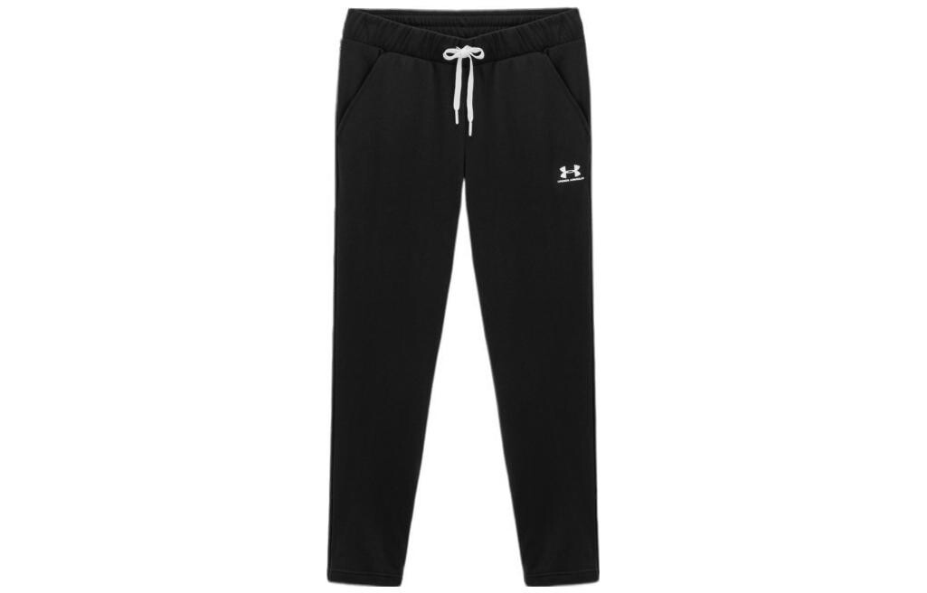 Женские трикотажные спортивные штаны Under Armour, цвет Black