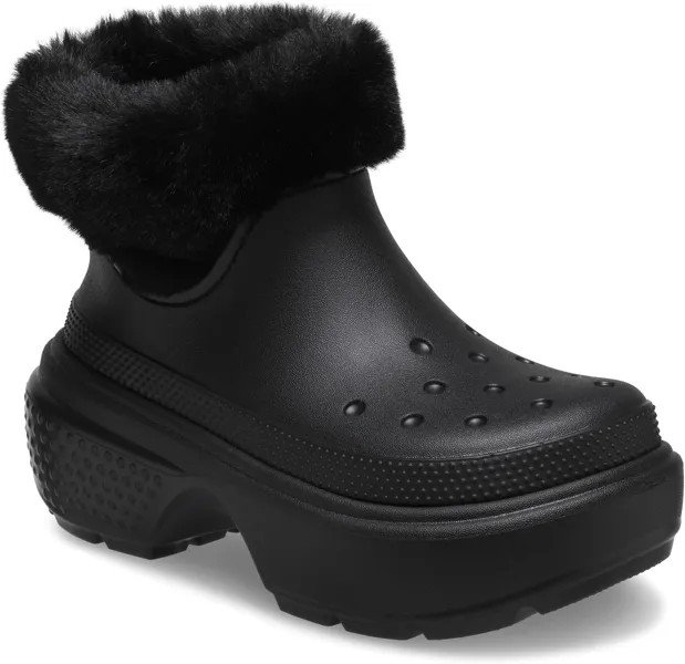 Зимние ботинки Stomp Lined Boot Crocs, черный