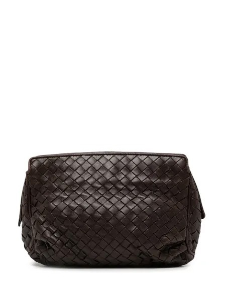 Bottega Veneta Pre-Owned клатч с плетением Intrecciato 2010-х годов