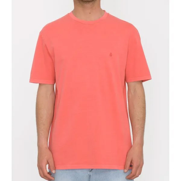 Футболка VOLCOM Solid Stone Emb Sst Washed Ruby