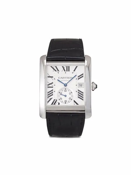 Cartier наручные часы Tank MC pre-owned 35 мм 2019-го года