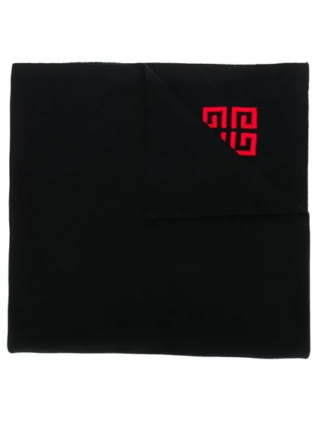 Givenchy шарф с тиснением логотипа