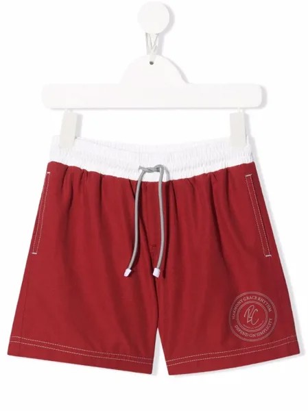 Brunello Cucinelli Kids плавки-шорты с логотипом