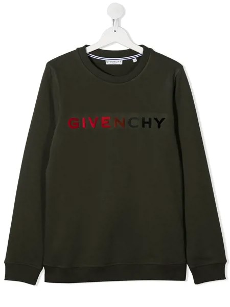 Givenchy Kids футболка с логотипом