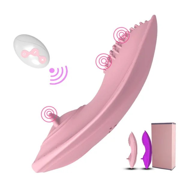 Невидимые носимые трусики вибратор Clitoral стимулятор беспроводного дистанционного управления вагинальный массажер женский мастурбатор Безопасные силиконовые секс-игрушки для женщин