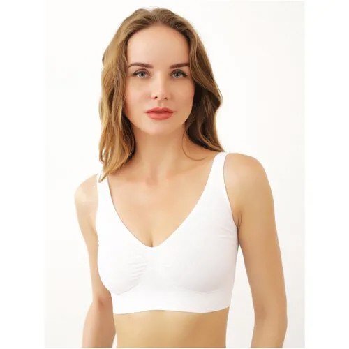 Топ Intimidea Reggiseno Kita, bianco (белый), 4-L/XL