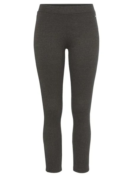 Леггинсы LASCANA, цвет beige schwarz gemustert