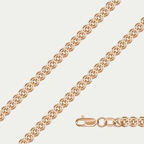 Цепь GOLD CENTER, золото, 585 проба, длина 55 см, средний вес 8.29 г