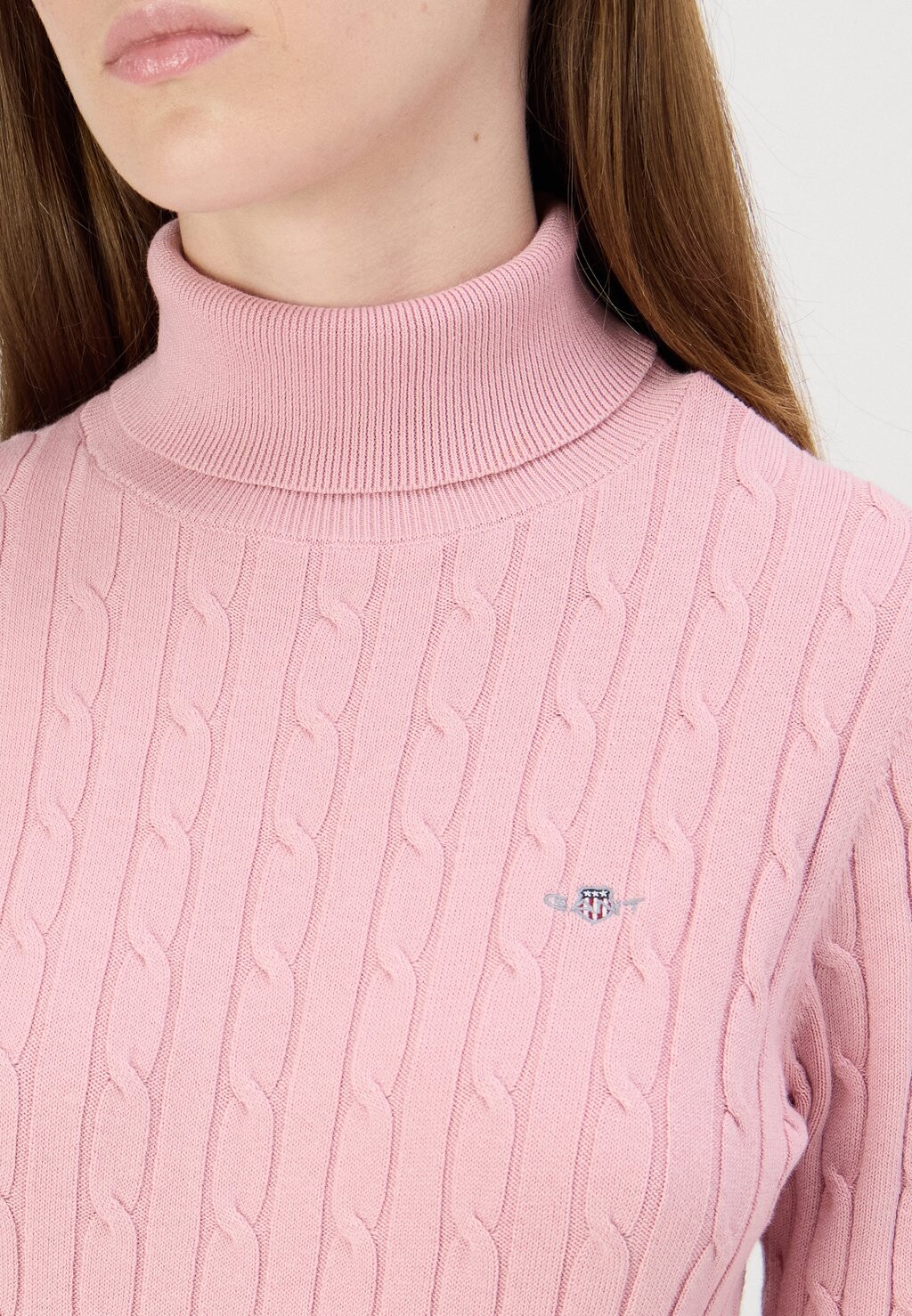 Джемпер TURTLENECK GANT, розовый