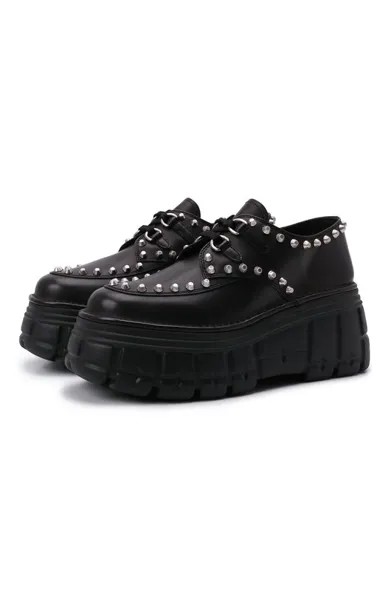 Кожаные дерби Miu Miu