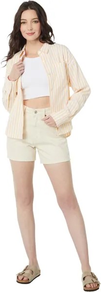 Фирменная оксфордская рубашка L.L.Bean, цвет Maize Stripe