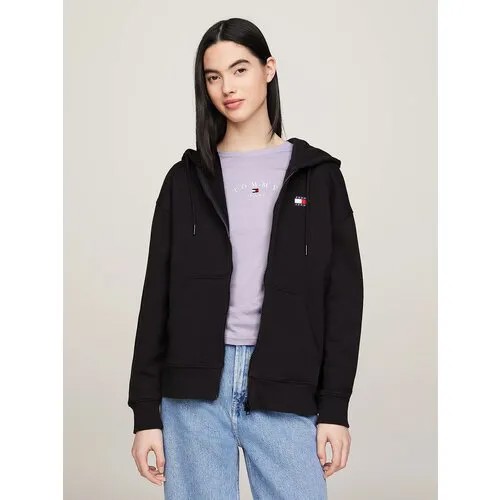 Толстовка Tommy Jeans, размер M, , черный