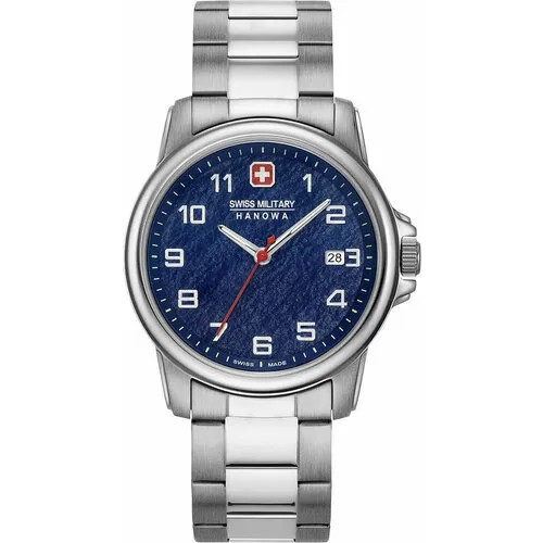 Наручные часы Swiss Military Hanowa Часы Swiss Military Hanowa 06-5231.7.04.003, серебряный