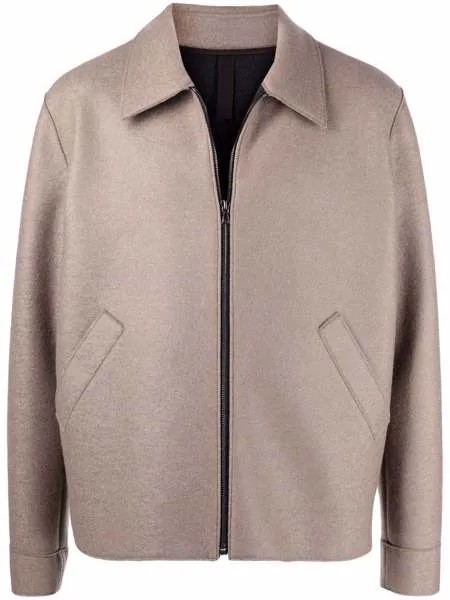 Harris Wharf London фетровая куртка-рубашка