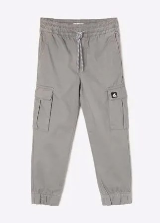 Серые джинсы Jogger с карманами-карго для мальчика Gloria Jeans