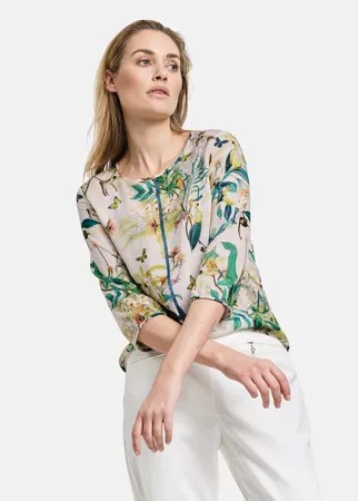 Блуза с экзотическим принтом GERRY WEBER