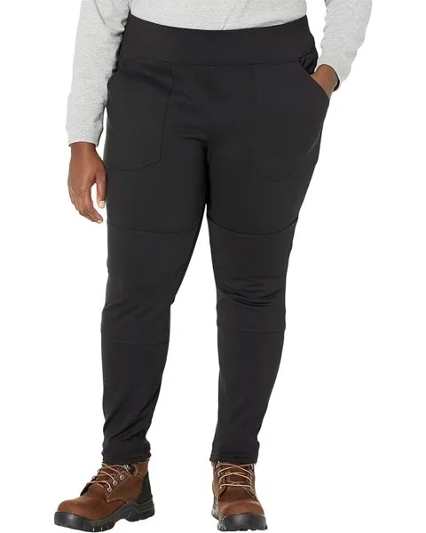 Леггинсы Carhartt Plus Size Force Fitted Midweight Utility, черный