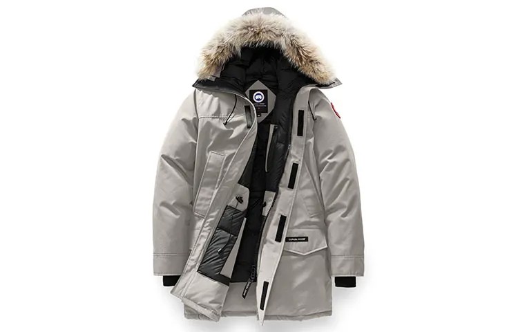 Мужской пуховик Canada Goose, каменно-серый