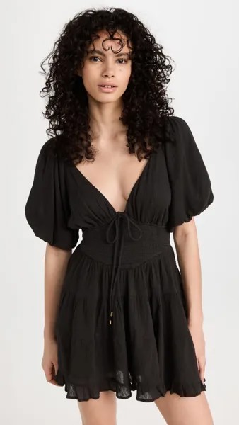 Платье Free People Perfect Day Mini, черный