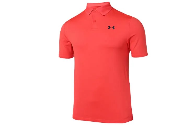 Рубашка поло мужская красная Under Armour, красный