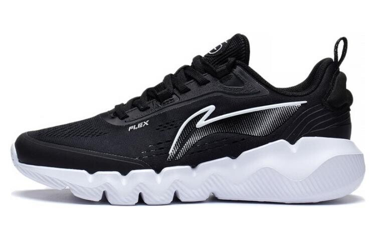 LINING LN Flex Lifestyle Shoes Women's Low-top Black/white