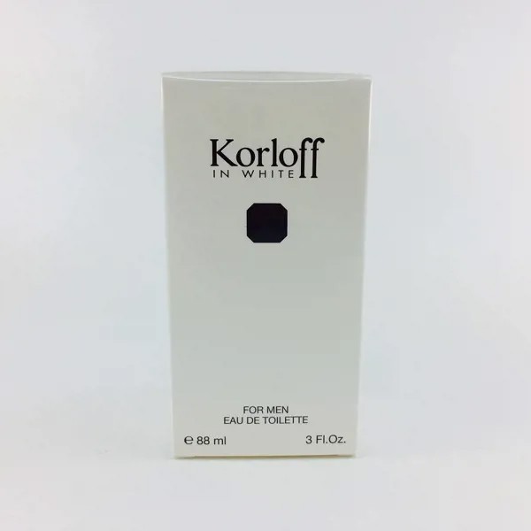 Туалетная вода Korloff In White для мужчин, 88 мл