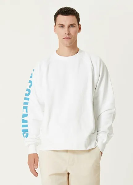 Толстовка с логотипом Jacquemus, белый