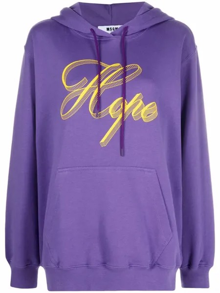 MSGM худи с надписью