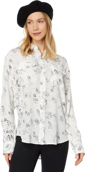Блуза EQUIPMENT Signature Blouse, цвет Nature/White/True/Black