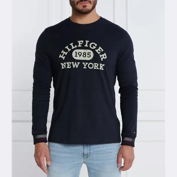 Однотипный костюм с длинными рукавами, классический покрой. Tommy Hilfiger, синий