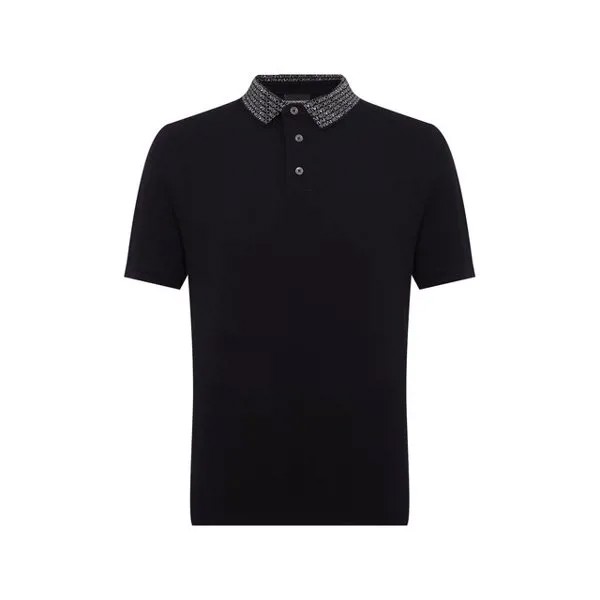 Хлопковое поло Emporio Armani