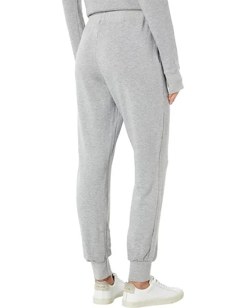 Брюки SUNDRY Viscose Blend Joggers with Patch Pockets, цвет Heather Grey