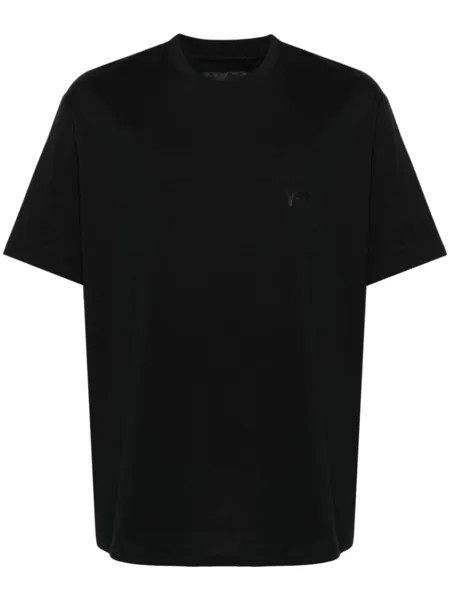 Y-3 футболка с логотипом, черный