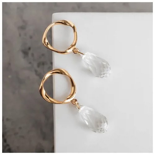 Серьги Mikimarket, белый