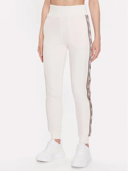 Спортивные брюки стандартного кроя Guess, экрю