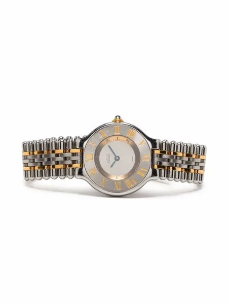 Cartier наручные часы Lady Stahl pre-owned 28 мм 1990-х годов
