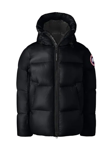 Пуховик Crofton с капюшоном Canada Goose, черный