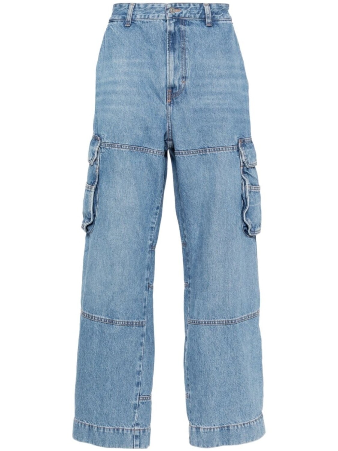 Diesel прямые джинсы D-Fish-Cargo, синий